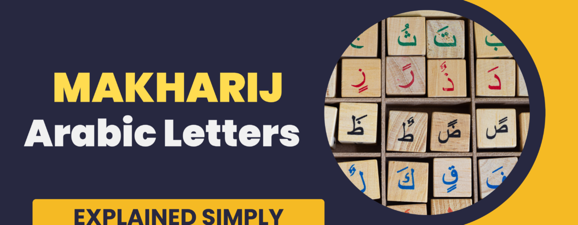 Makharij of Arabic Letters Explained Simply (With Examples & Visual Guidance)